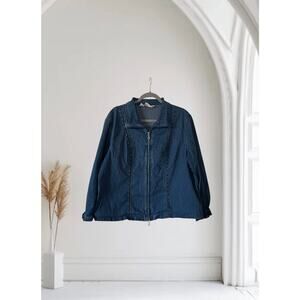 Vintage Variations Blue Denim Jacket Size XX Large